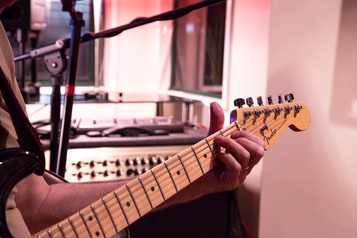 Fender Stratocaster at Studio